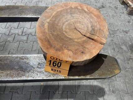 Rosewood schijf, Dikte 80mm, Ø 350mm